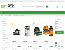 Tablet Screenshot of formgym.com